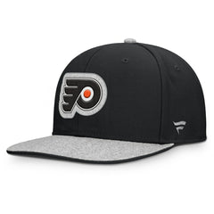 Philadelphia Flyers Fanatics Fundamentals Loden Snapback Hat - Black | Fanatics Lifestyle