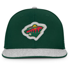 Minnesota Wild Fanatics Fundamentals Loden Snapback Hat - Green | Fanatics sale