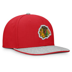Chicago Blackhawks Fanatics Fundamentals Loden Snapback Hat - Red | Fanatics on sale
