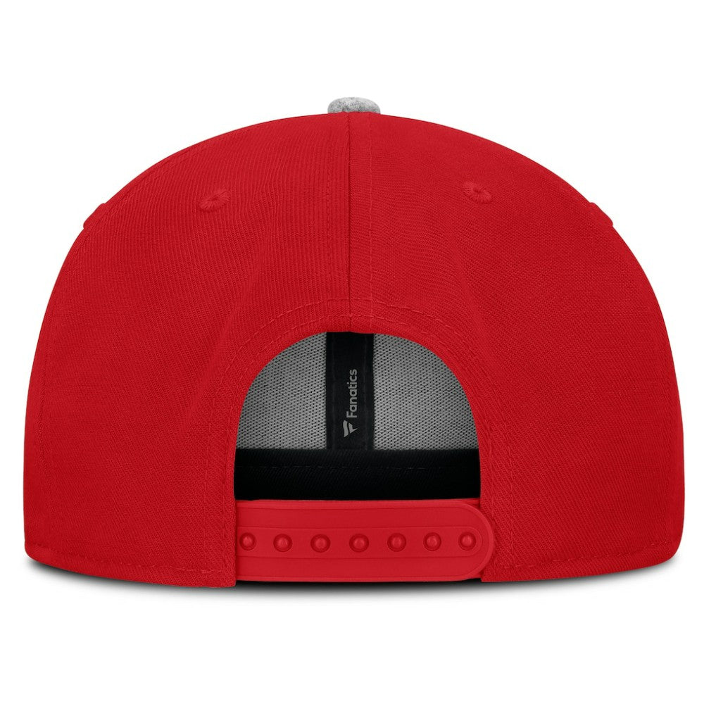 Chicago Blackhawks Fanatics Fundamentals Loden Snapback Hat - Red | Fanatics on sale