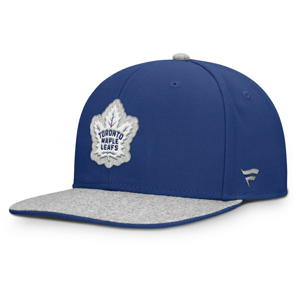 Toronto Maple Leafs Fanatics Fundamentals Loden Snapback Hat - Blue | Fanatics Lifestyle