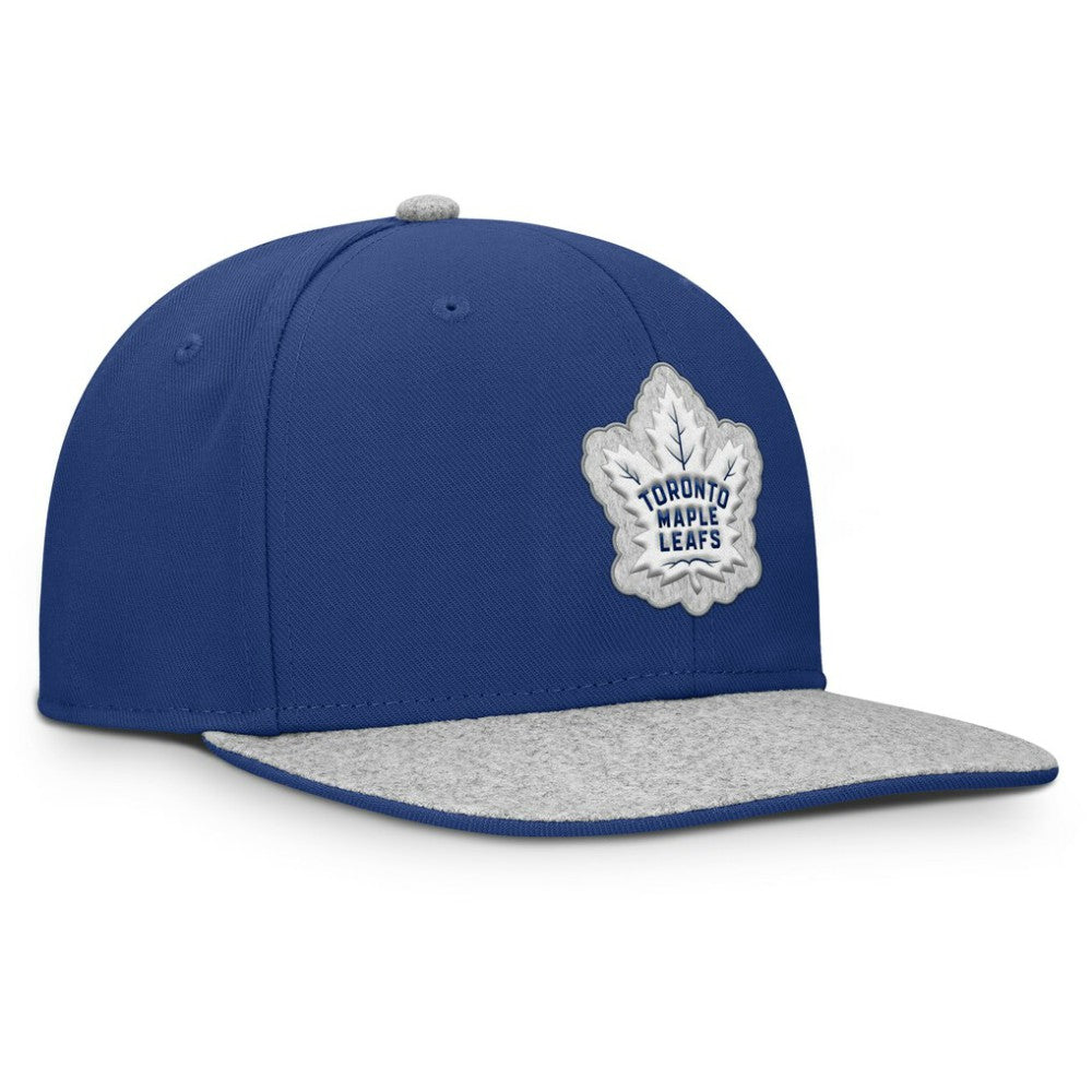 Toronto Maple Leafs Fanatics Fundamentals Loden Snapback Hat - Blue | Fanatics Lifestyle