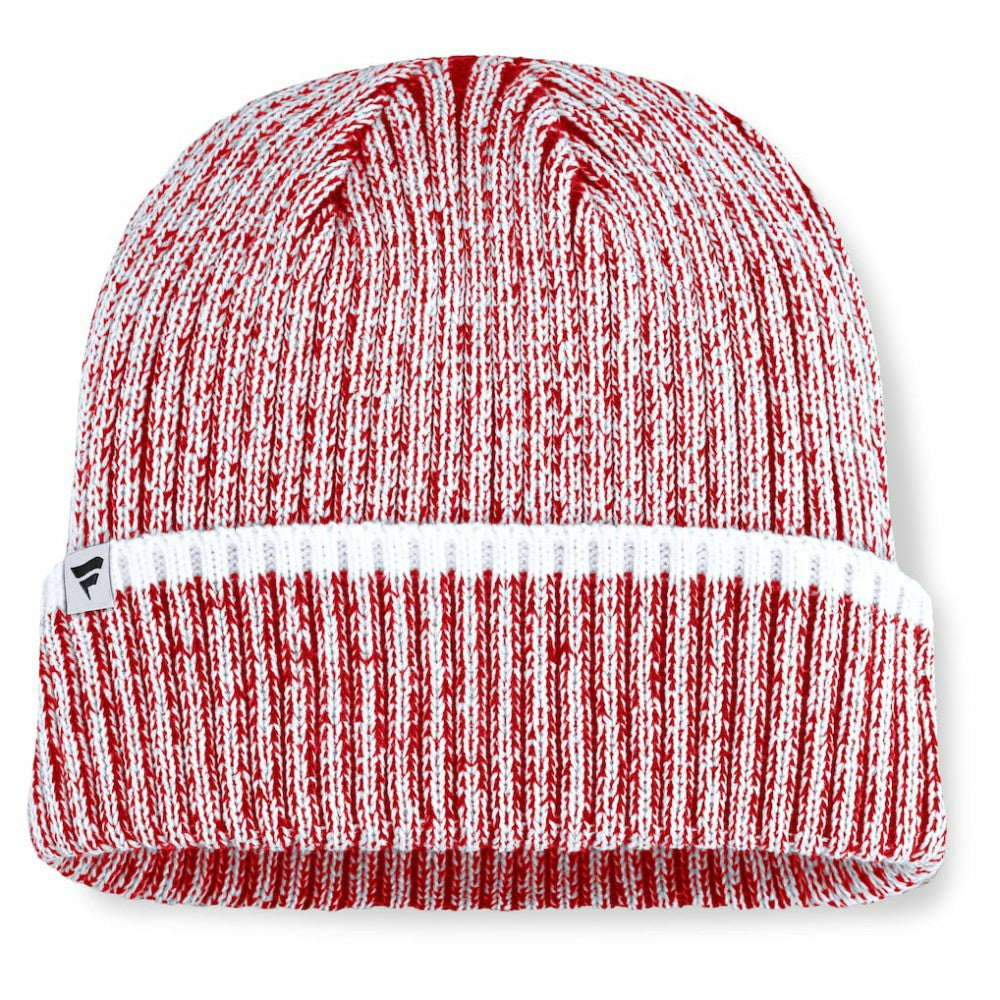 Chicago Blackhawks Fanatics Fundamental Haze Cuffed Knit Hat - Red/White | Fanatics Clearance