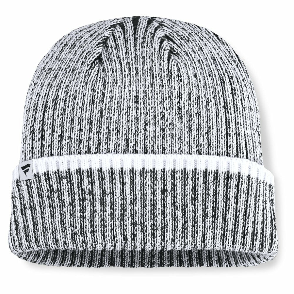 Vegas Golden Knights Fanatics Fundamental Haze Cuffed Knit Hat - Charcoal/White | Fanatics Lifestyle