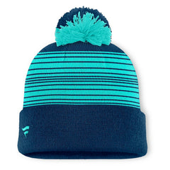 Seattle Kraken Fanatics Fundamental Spirit Cuffed Pom Knit Hat - Deep Sea Blue | Fanatics near me