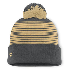 Vegas Golden Knights Fanatics Fundamental Spirit Cuffed Pom Knit Hat - Gray | Fanatics near me