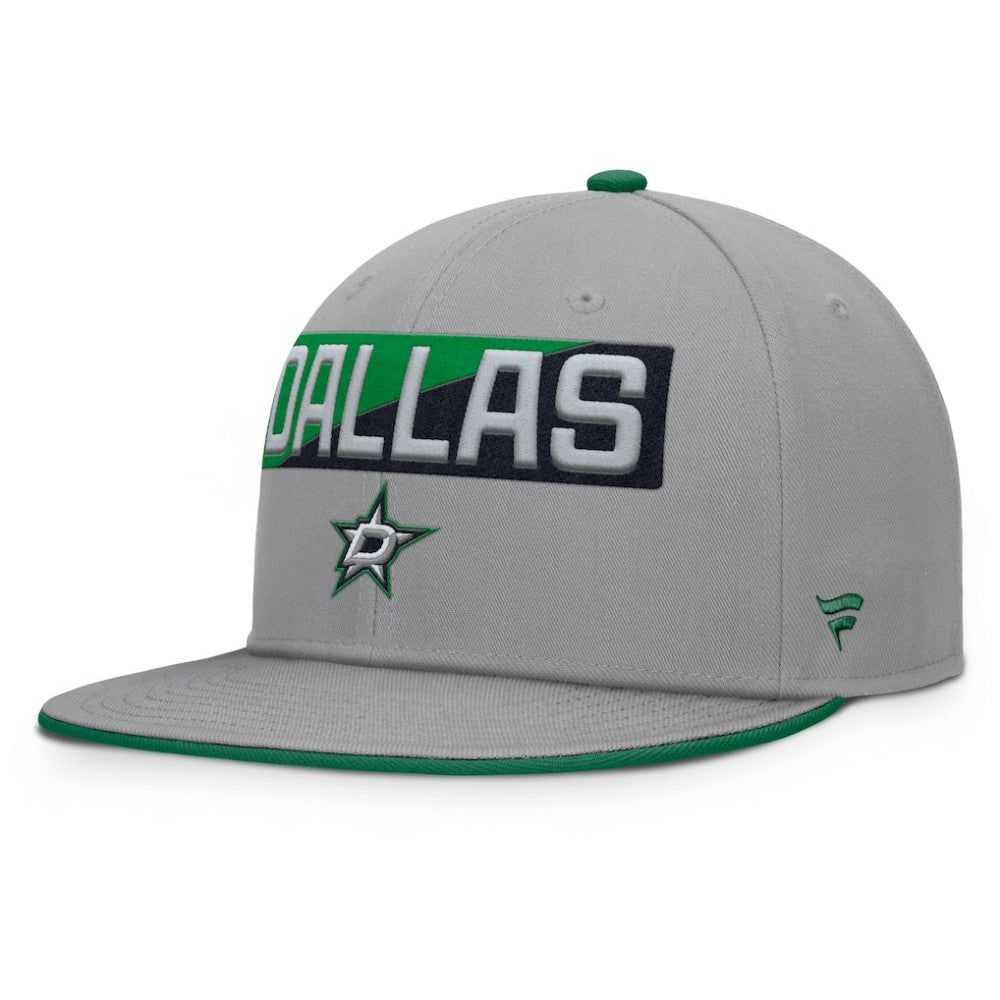 Dallas Stars Fanatics Fundamentals Duo Split Logo Snapback Hat - Gray | Fanatics near me