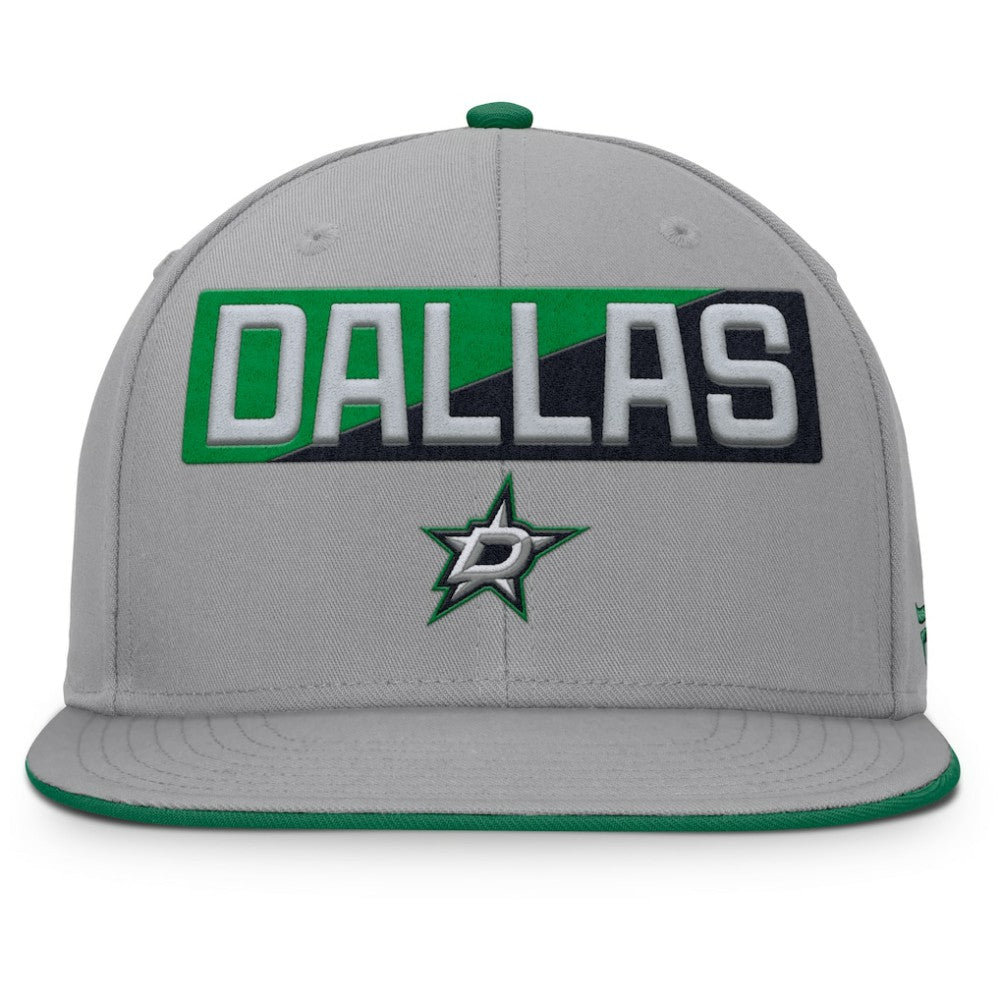 Dallas Stars Fanatics Fundamentals Duo Split Logo Snapback Hat - Gray | Fanatics near me