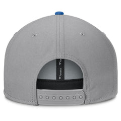New York Rangers Fanatics Fundamentals Duo Split Logo Snapback Hat - Gray | Fanatics Clearance