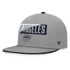 Los Angeles Kings Fanatics Fundamentals Duo Split Logo Snapback Hat - Gray | Fanatics near me