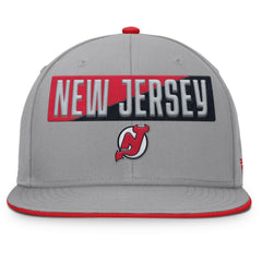 New Jersey Devils Fanatics Fundamentals Duo Split Logo Snapback Hat - Gray | Fanatics near me