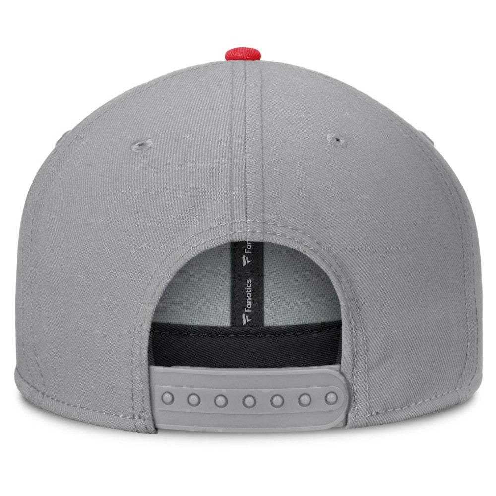 New Jersey Devils Fanatics Fundamentals Duo Split Logo Snapback Hat - Gray | Fanatics near me