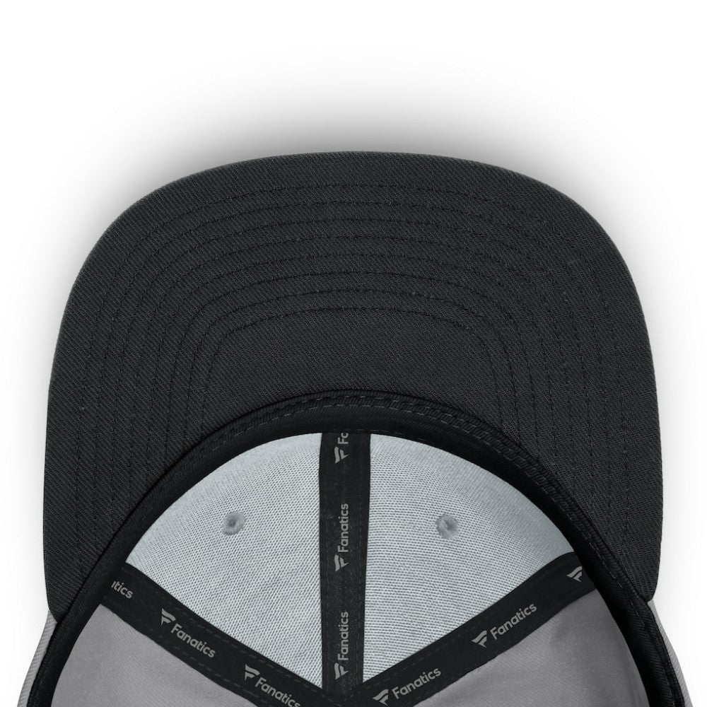 San Jose Sharks Fanatics Fundamentals Duo Split Logo Snapback Hat - Gray | Fanatics Lifestyle