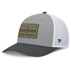 Vegas Golden Knights Fanatics Fundamental Adapt Trucker Adjustable Hat - Gray/Charcoal | Fanatics sale