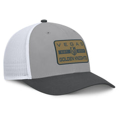 Vegas Golden Knights Fanatics Fundamental Adapt Trucker Adjustable Hat - Gray/Charcoal | Fanatics sale