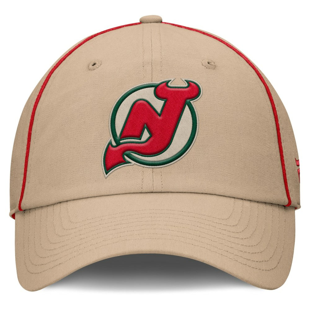 New Jersey Devils Fanatics Heritage Setoff Adjustable Hat - Tan | Fanatics near me