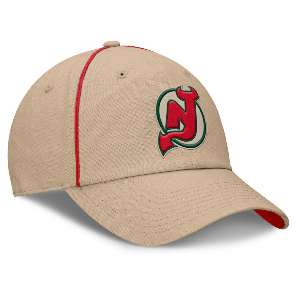 New Jersey Devils Fanatics Heritage Setoff Adjustable Hat - Tan | Fanatics near me