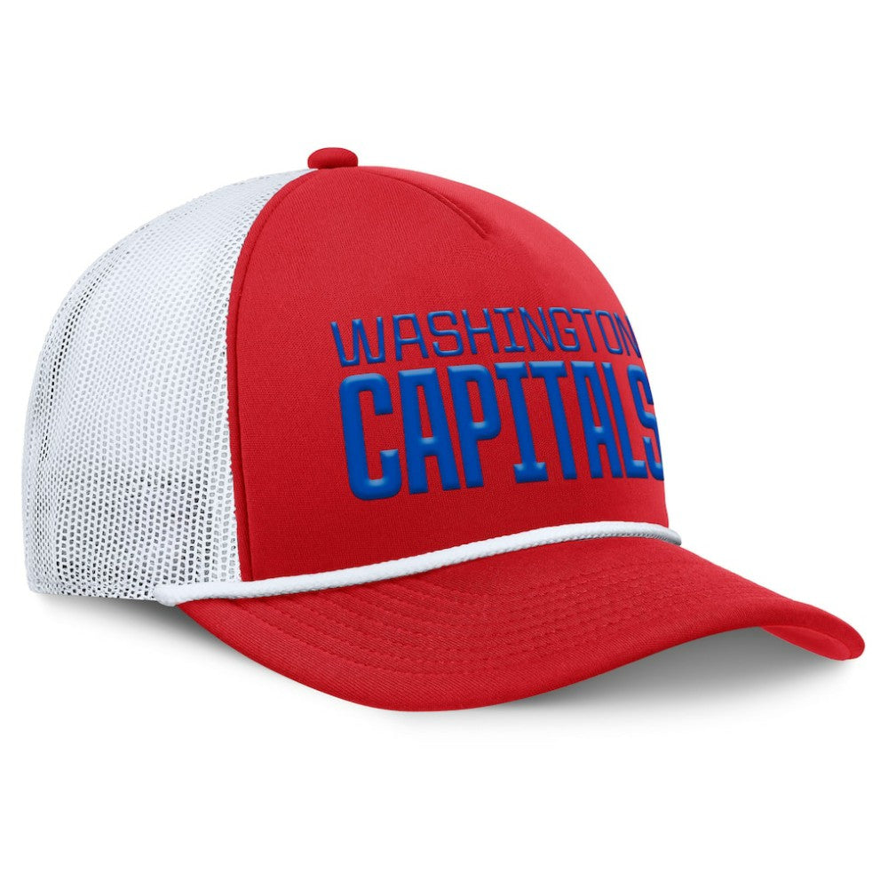 Washington Capitals Fanatics Heritage Dutch A-Frame Trucker Adjustable Hat - Red/White | Fanatics online