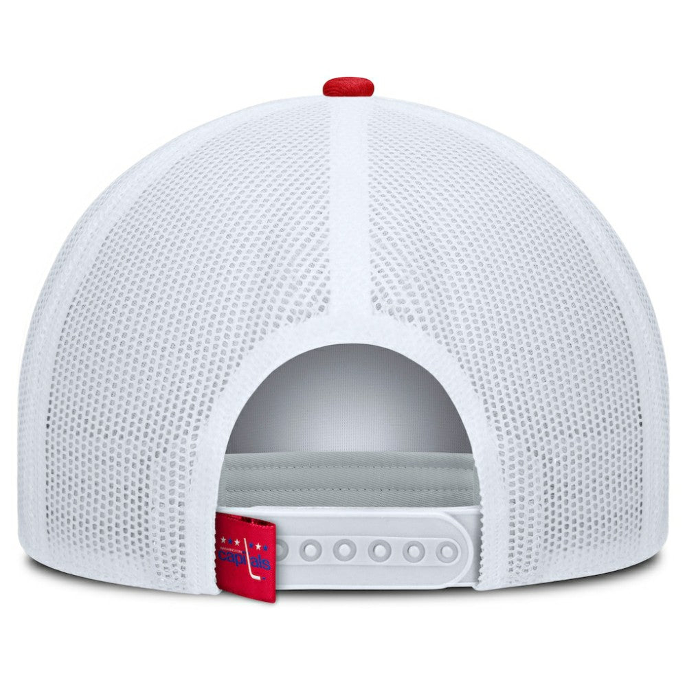Washington Capitals Fanatics Heritage Dutch A-Frame Trucker Adjustable Hat - Red/White | Fanatics online
