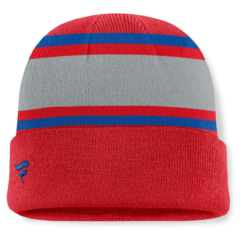 Washington Capitals Fanatics Heritage Varsity Cuffed Knit Hat - Red | Fanatics sale