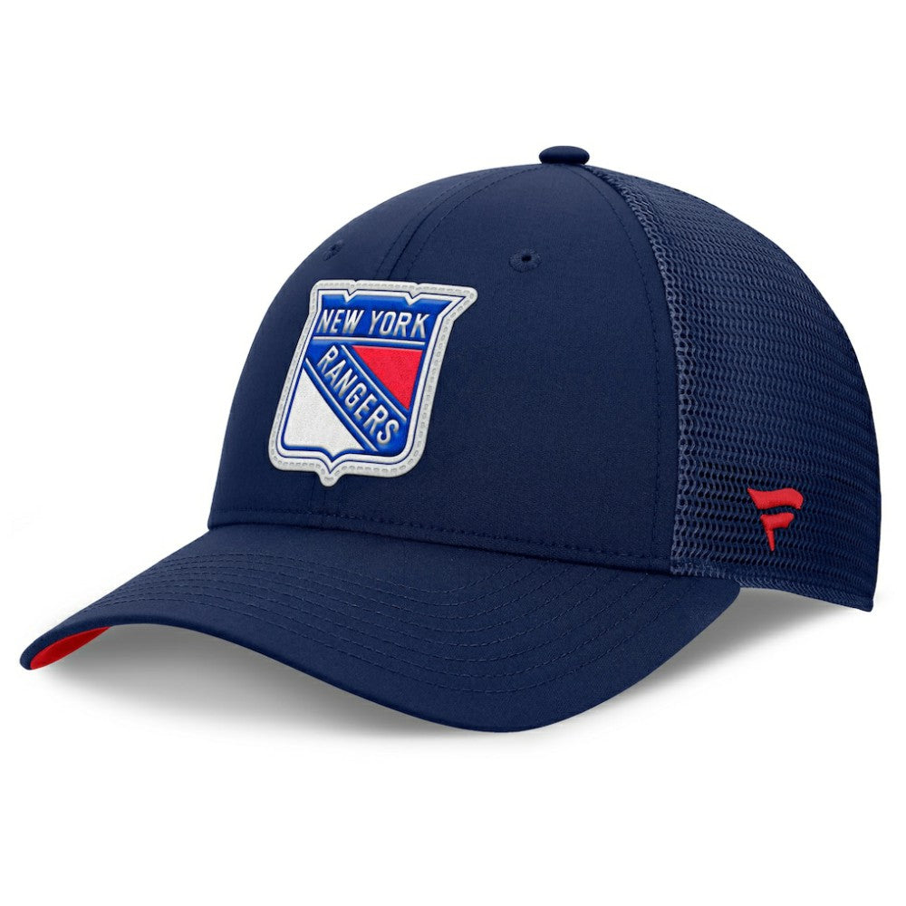 New York Rangers Fanatics Authentic Pro Home Ice Trucker Adjustable Hat - Navy | Fanatics sale