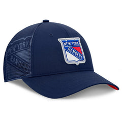 New York Rangers Fanatics Authentic Pro Home Ice Trucker Adjustable Hat - Navy | Fanatics sale