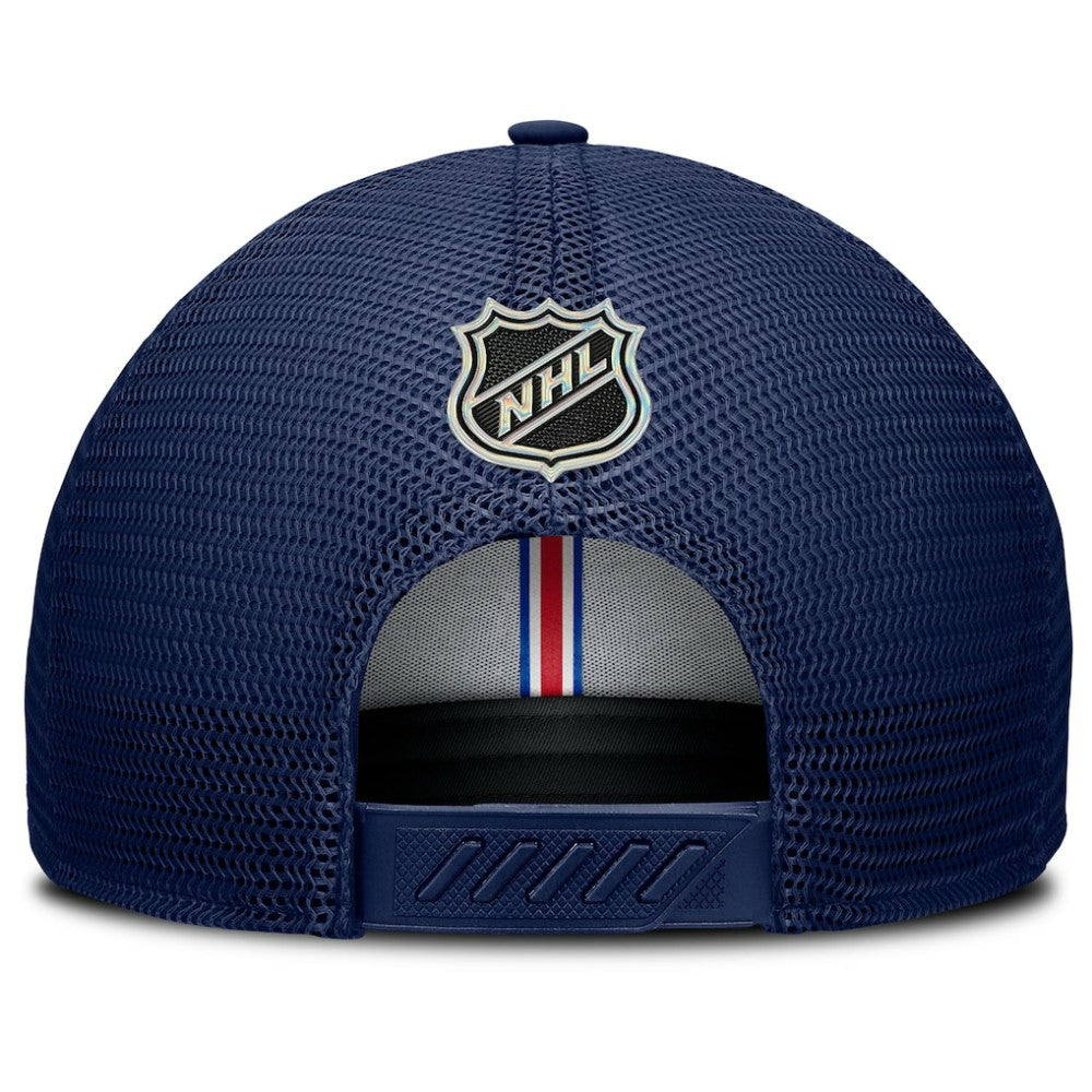 New York Rangers Fanatics Authentic Pro Home Ice Trucker Adjustable Hat - Navy | Fanatics sale