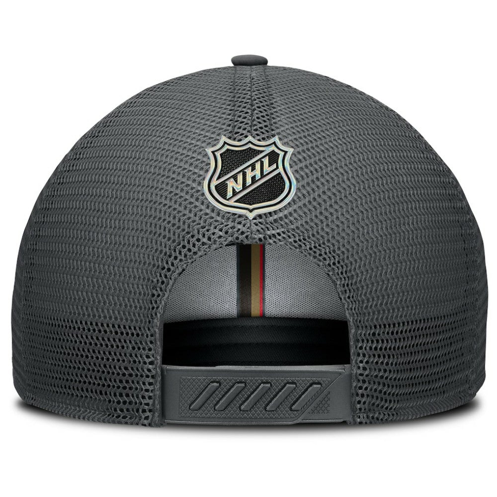 Vegas Golden Knights Fanatics Authentic Pro Home Ice Trucker Adjustable Hat - Charcoal | Fanatics discount
