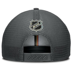 Vegas Golden Knights Fanatics Authentic Pro Home Ice Trucker Adjustable Hat - Charcoal | Fanatics discount