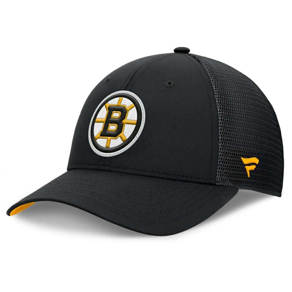 Boston Bruins Fanatics Authentic Pro Home Ice Trucker Adjustable Hat - Black | Fanatics discount