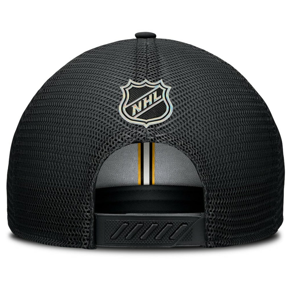 Boston Bruins Fanatics Authentic Pro Home Ice Trucker Adjustable Hat - Black | Fanatics discount