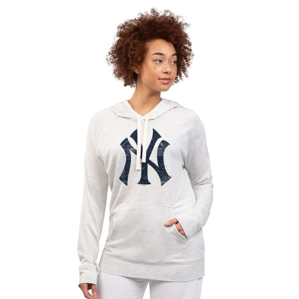 New York Yankees G-III 4Her by Carl Banks Women's Pregame Pullover Hoodie Outlet