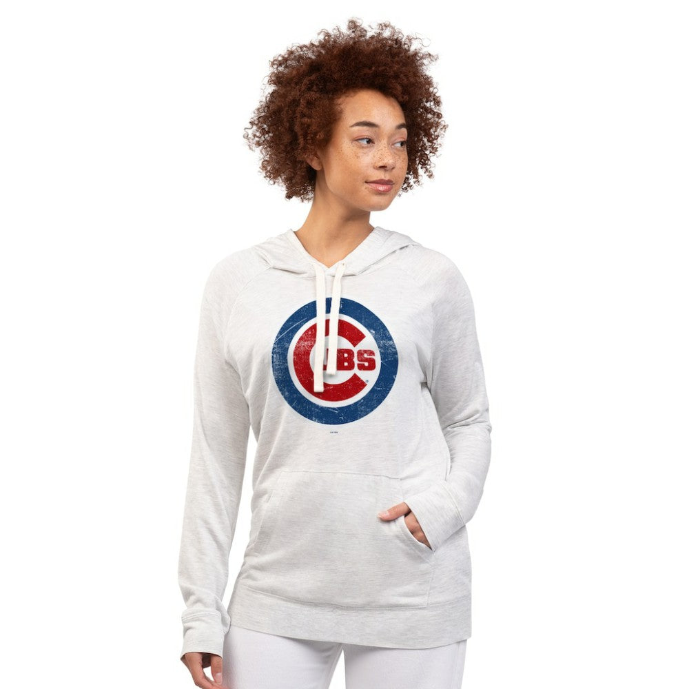 Chicago Cubs G-III 4Her by Carl Banks Women's Pregame Pullover Hoodie Discount