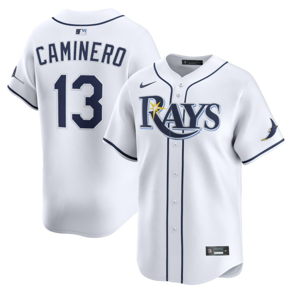 Junior Caminero Tampa Bay Rays Nike Home Limited Jersey Near Me
