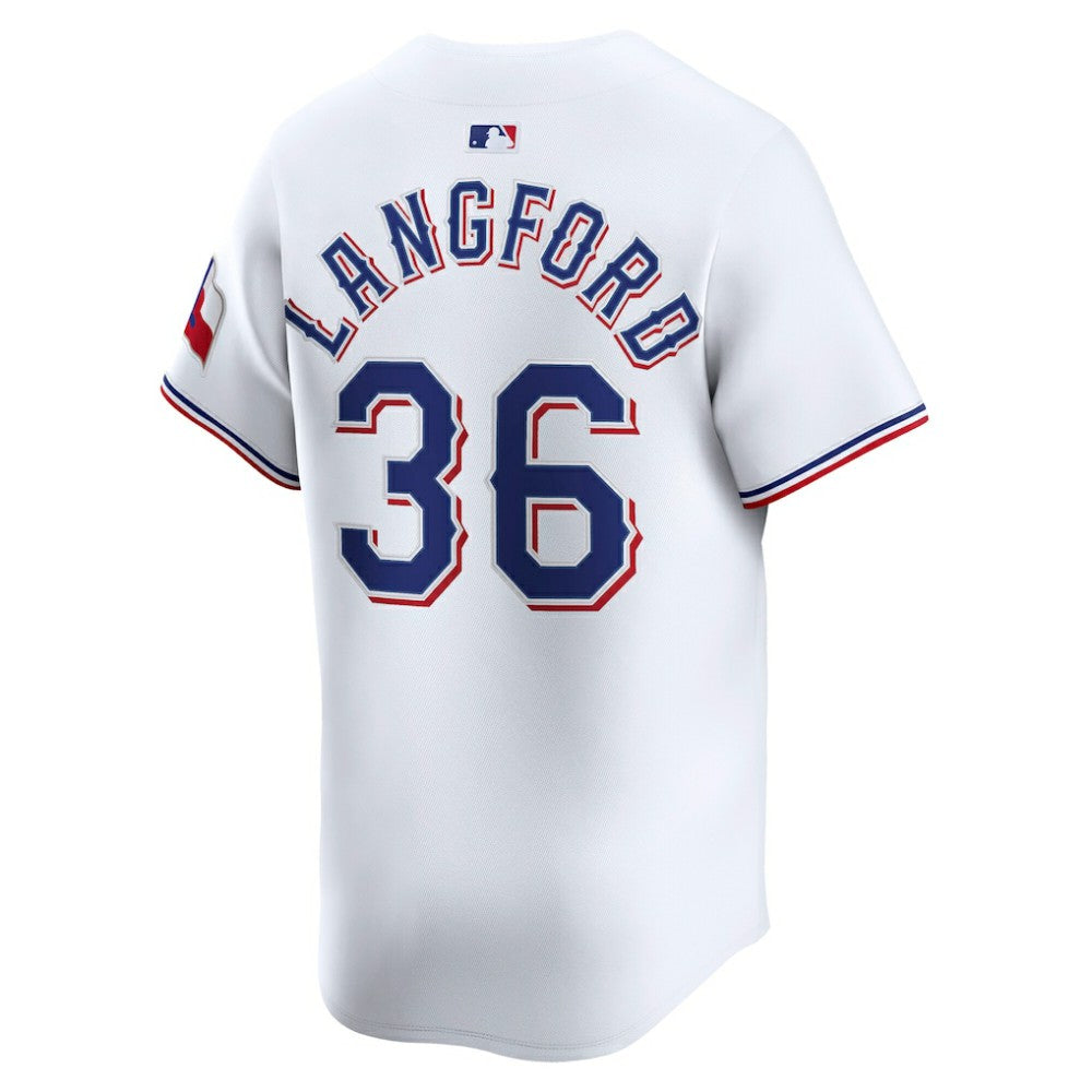 Wyatt Langford Texas Rangers Nike Home Limited Player Jersey Near Me