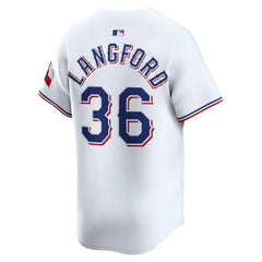 Wyatt Langford Texas Rangers Nike Home Limited Player Jersey Near Me