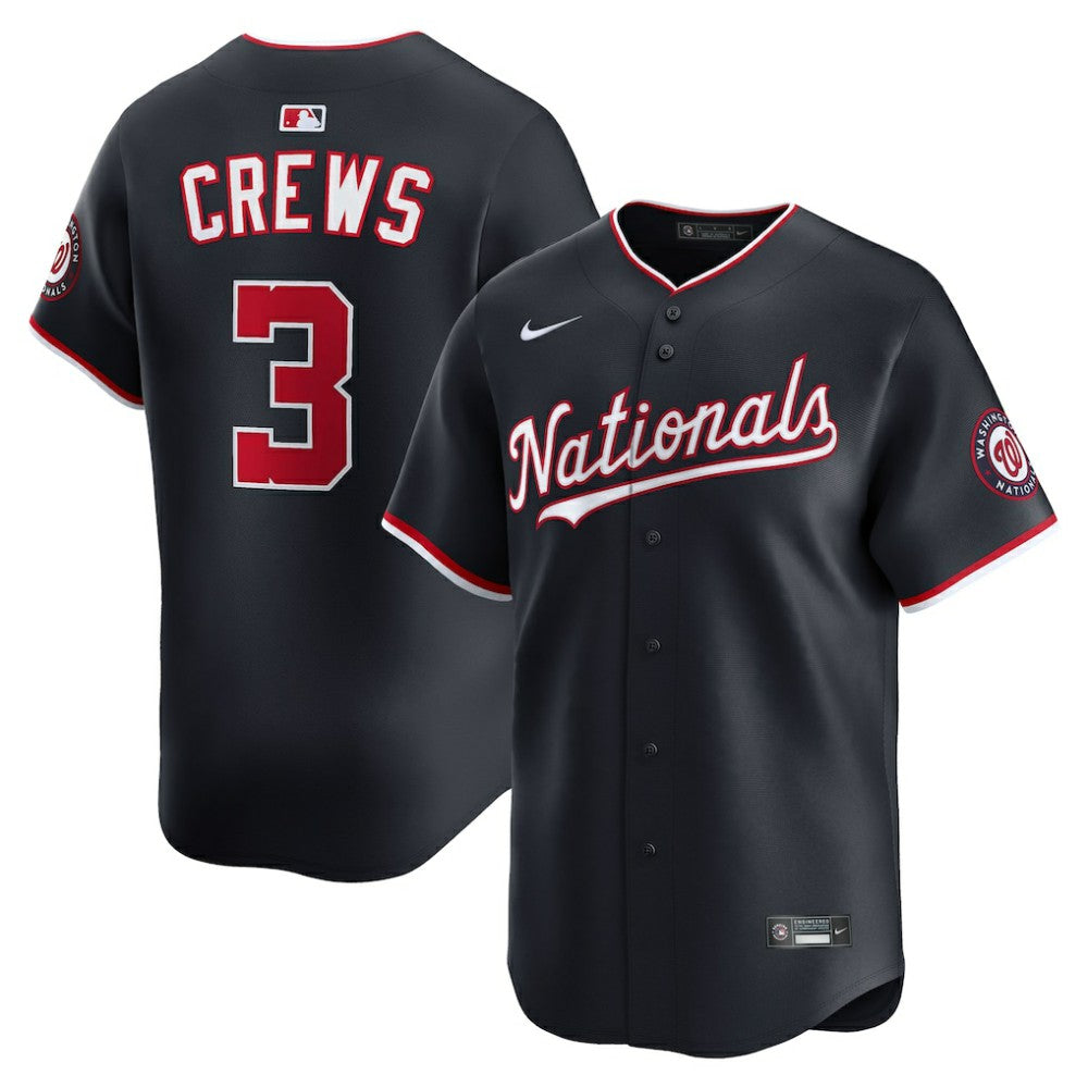 Dylan Crews Washington Nationals Nike Alternate Limited Jersey Sale