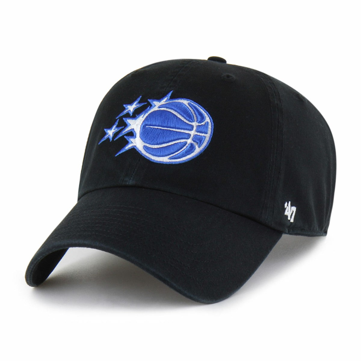 47 brand Orlando Magic '47 Core Logo Clean Up Adjustable Hat Black