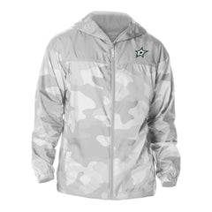 Dallas Stars Columbia Camo Flash Challenger Omni-Shade Full-Zip Hoodie Windbreaker - Gray | NHL online