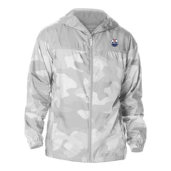 Edmonton Oilers Columbia Camo Flash Challenger Omni-Shade Full-Zip Hoodie Windbreaker - Gray | NHL sale
