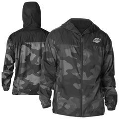 Los Angeles Kings Columbia Camo Flash Challenger Omni-Shade Full-Zip Hoodie Windbreaker - Black | NHL on sale