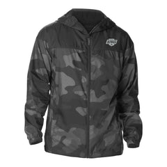 Los Angeles Kings Columbia Camo Flash Challenger Omni-Shade Full-Zip Hoodie Windbreaker - Black | NHL on sale