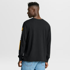 Boston Bruins Fanatics Goal Crease Legacy Long Sleeve T-Shirt - Black | Fanatics Lifestyle