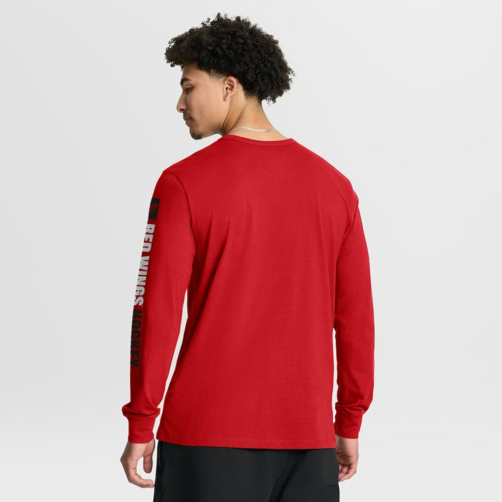 Detroit Red Wings Fanatics Goal Crease Legacy Long Sleeve T-Shirt - Red | Fanatics on sale