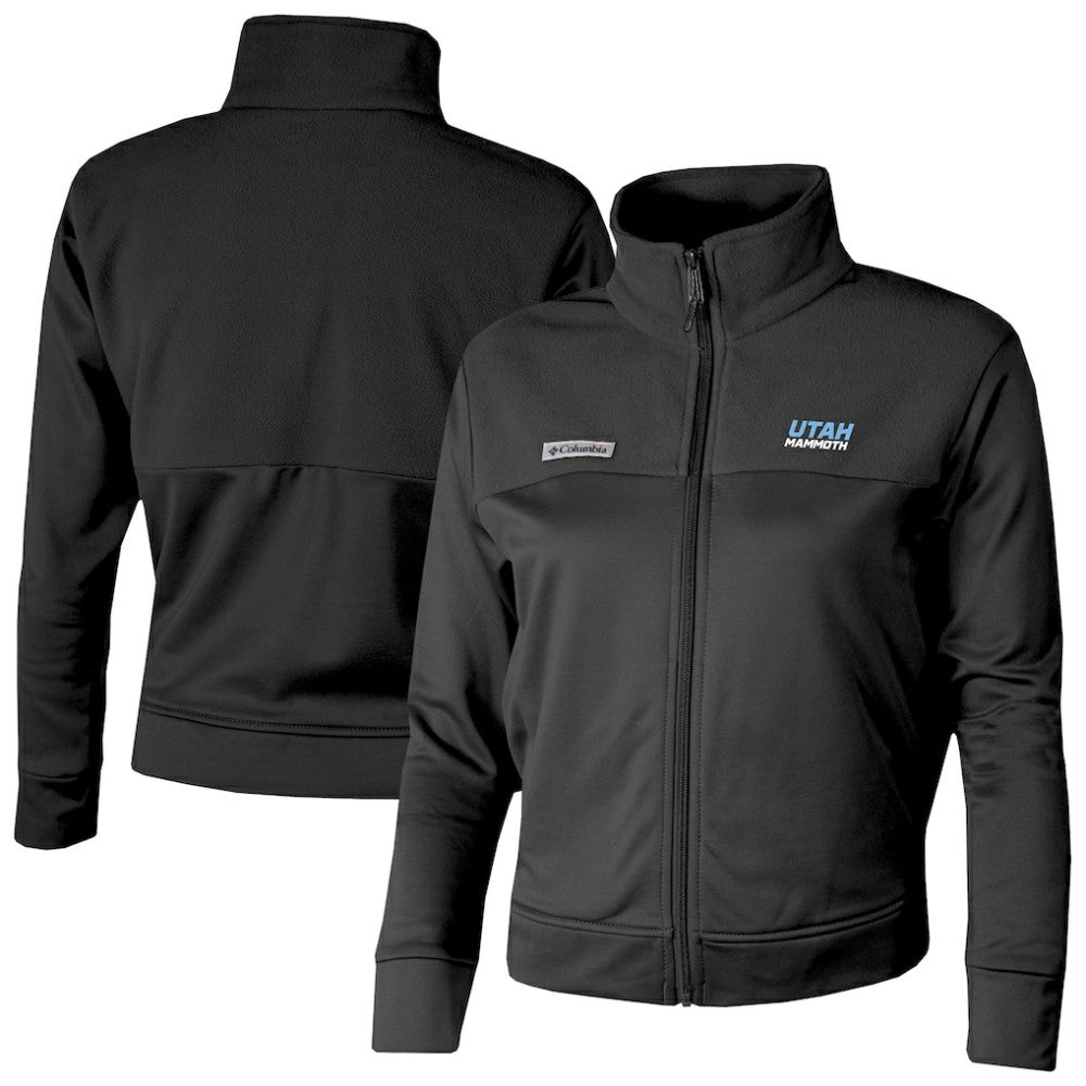 Utah Mammoth Columbia Women's River Fleece Full-Zip Jacket - Black | NHL on sale