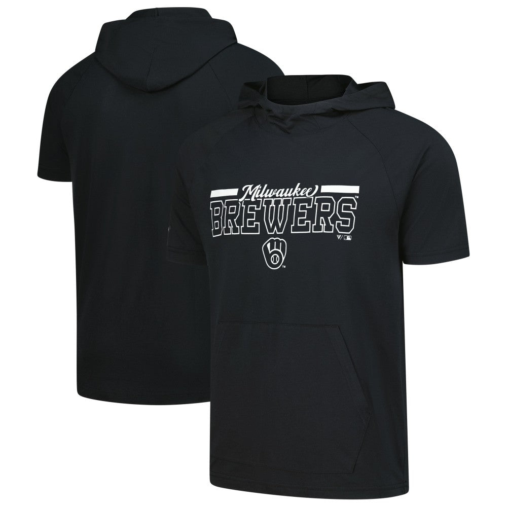 Milwaukee Brewers Levelwear Phase Vanguard Hoodie T-Shirt Discount