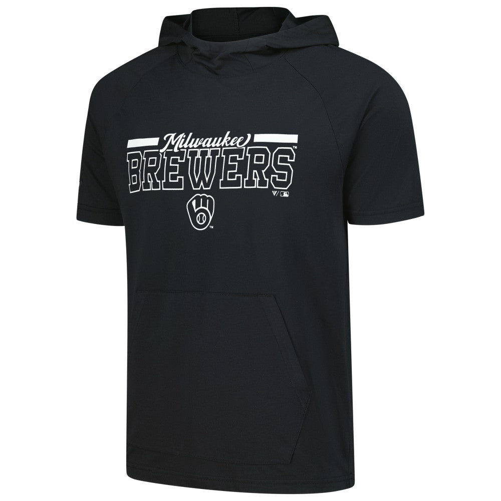 Milwaukee Brewers Levelwear Phase Vanguard Hoodie T-Shirt Discount