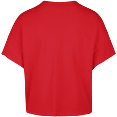 Connor Bedard Chicago Blackhawks '47 Women's Elation Name & Number Oversized Notch Neck T-Shirt - Red | 47 brand near me