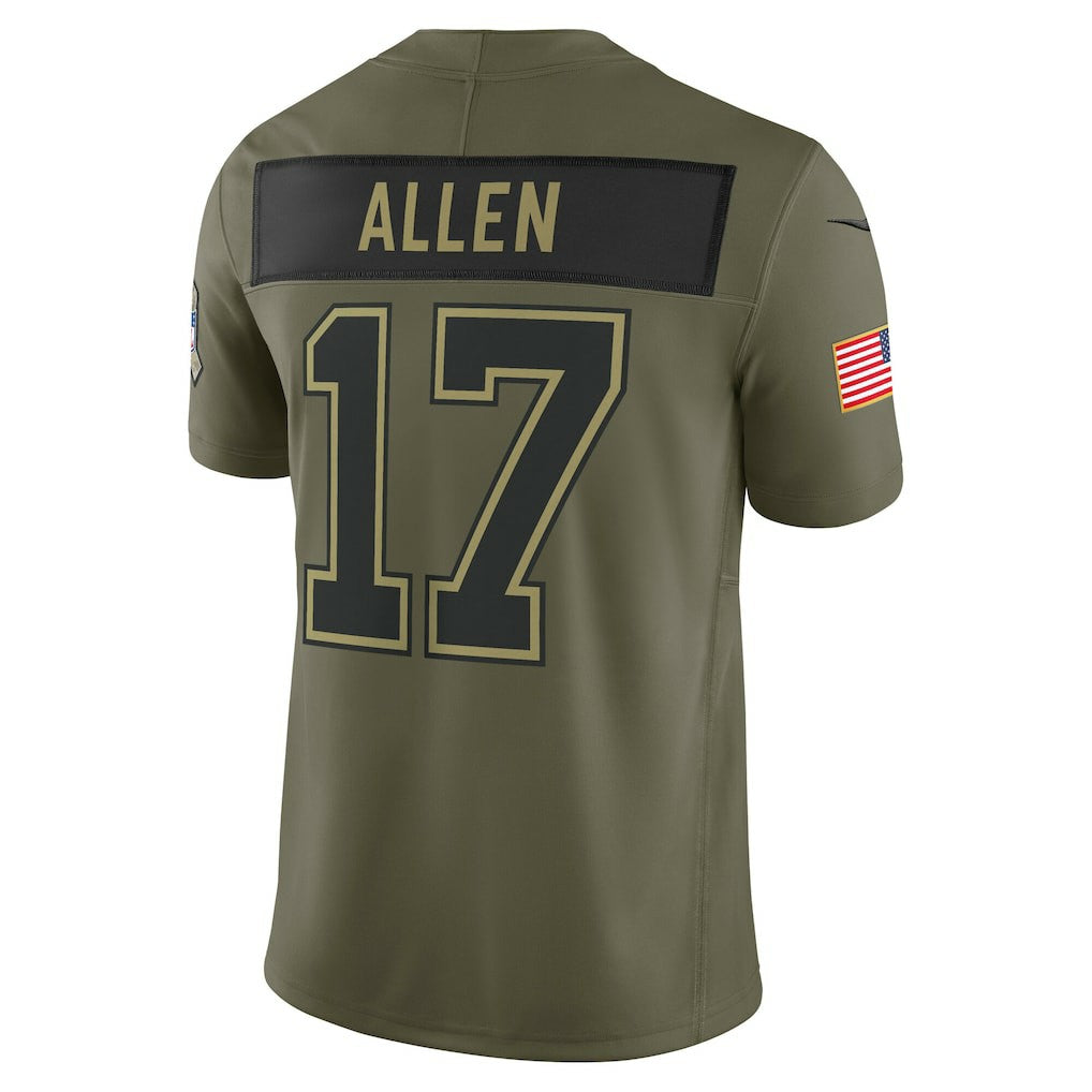 Josh Allen Buffalo Bills 2025 Salute to Service Limited Jersey - Olive - Nike