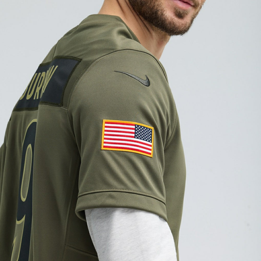 Joe Burrow Cincinnati Bengals 2025 Salute to Service Limited Jersey - Olive - Nike